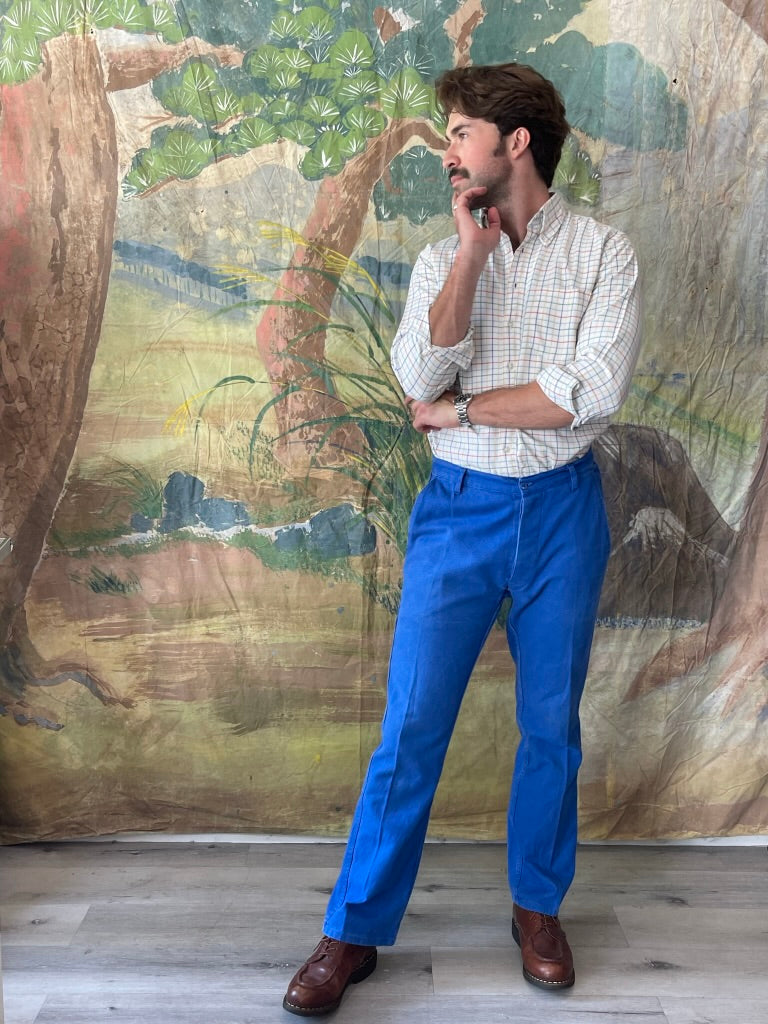 Vintage French Workwear Pants