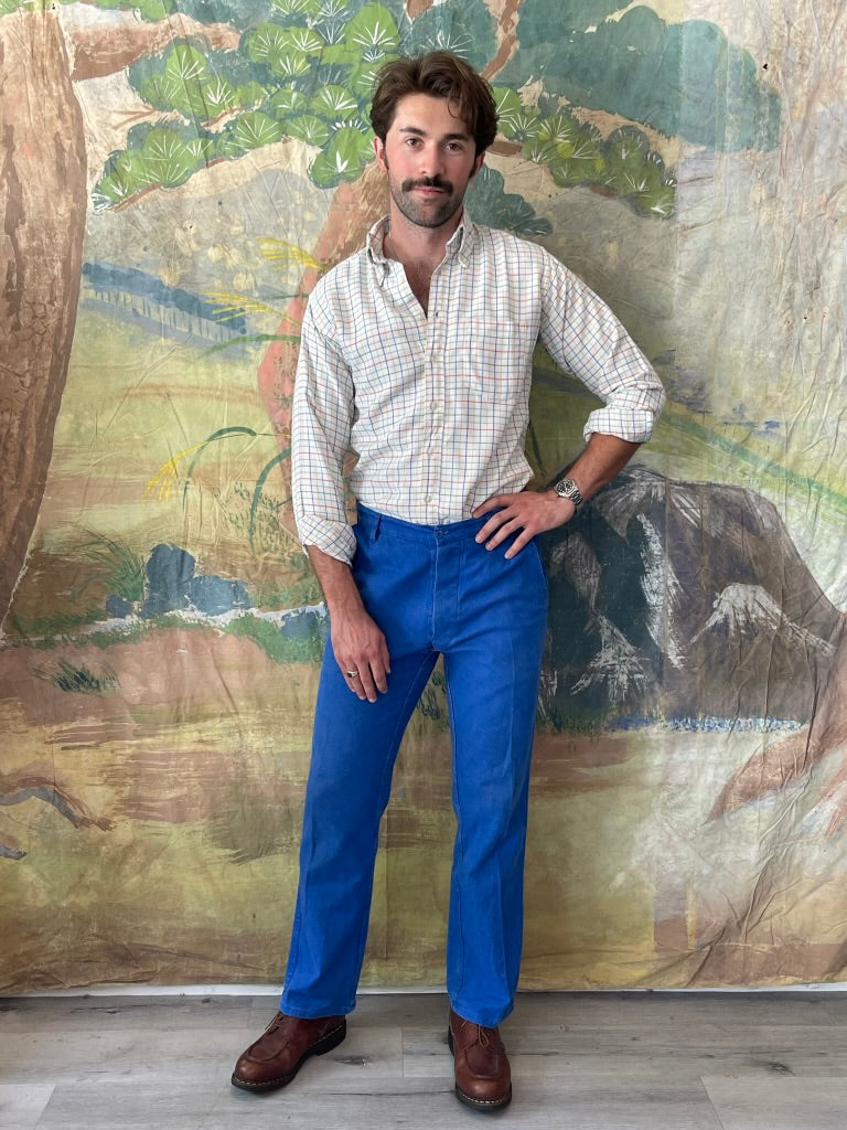 Vintage French Workwear Pants