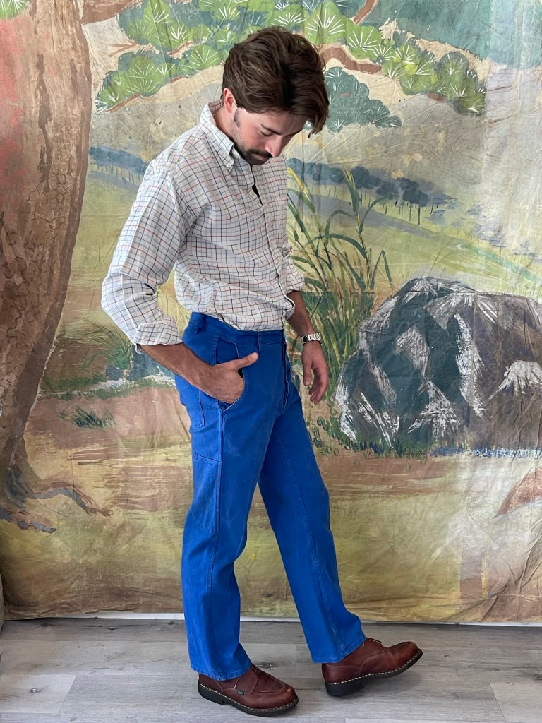Vintage French Workwear Pants
