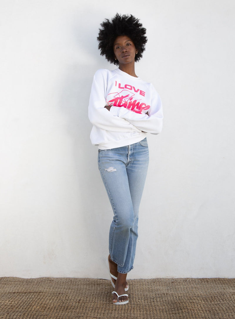 1980s I Love Things Sweatshirt