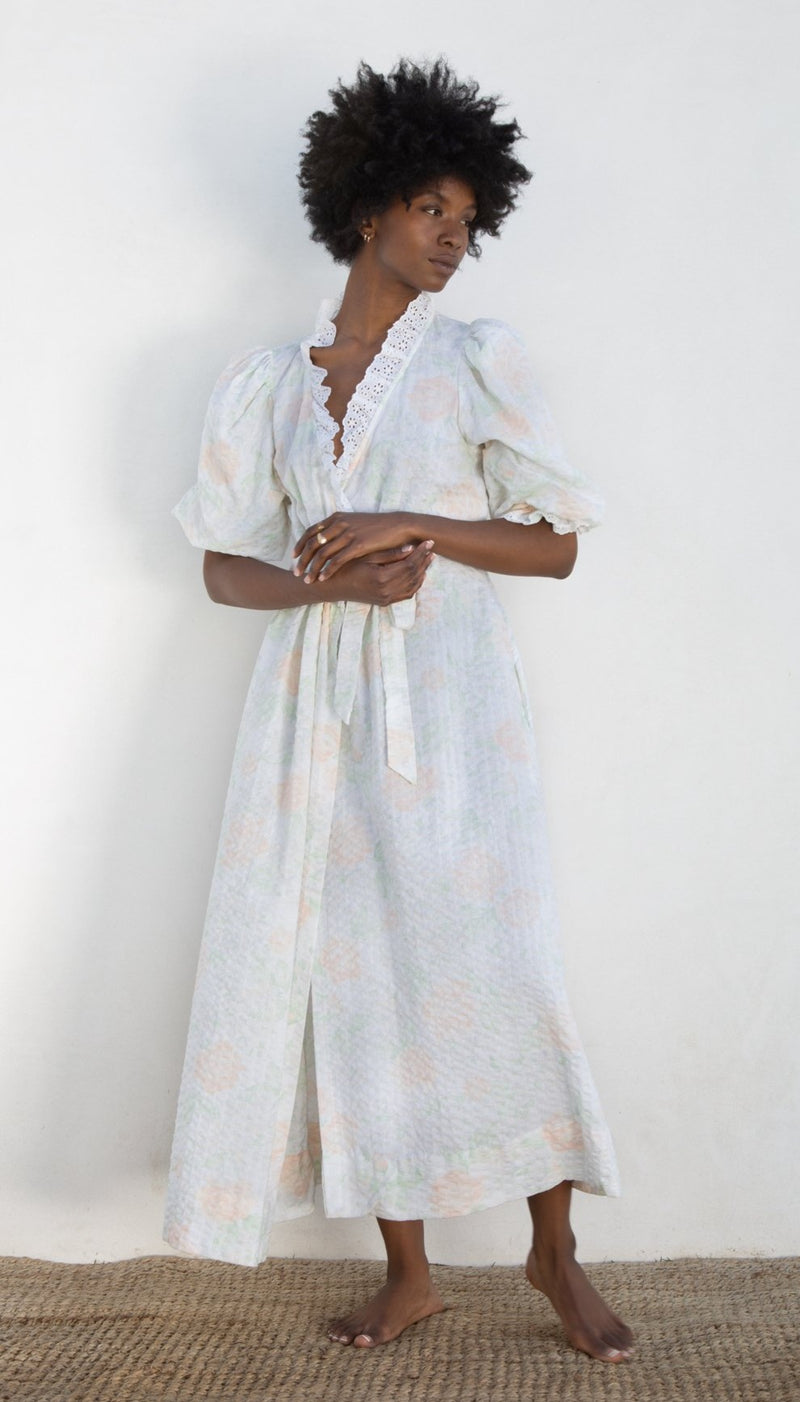 1980s Wrap Dress