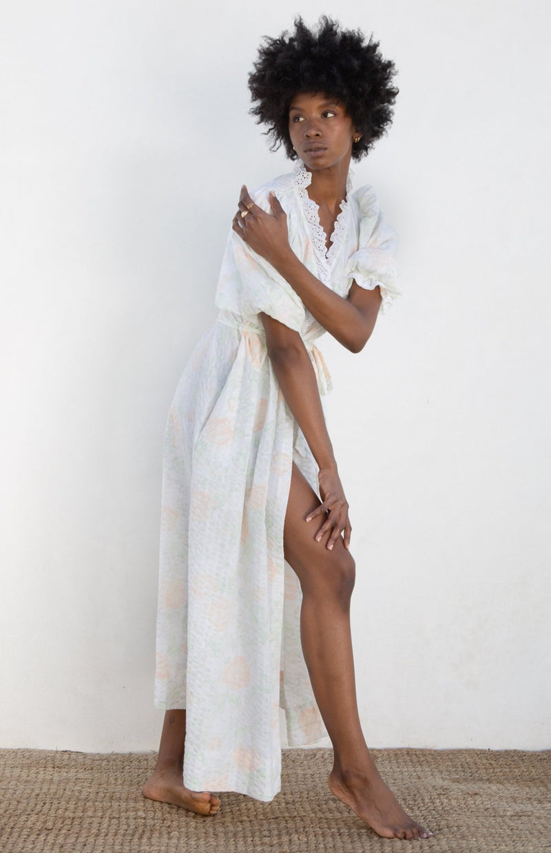 1980s Wrap Dress