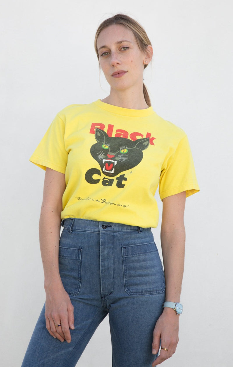 1980s Black Cat T-Shirt