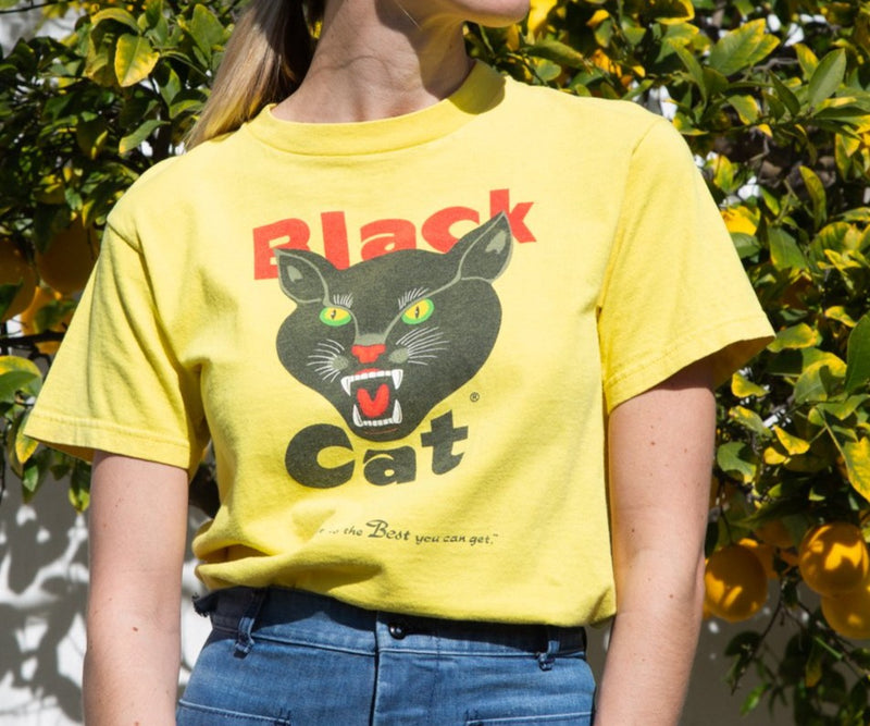 1980s Black Cat T-Shirt