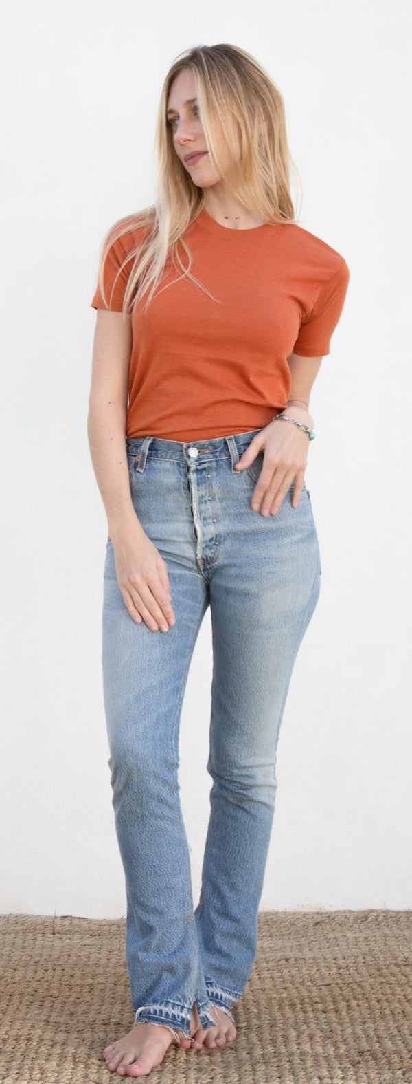 1970s Terracotta Dead Stock T-Shirt