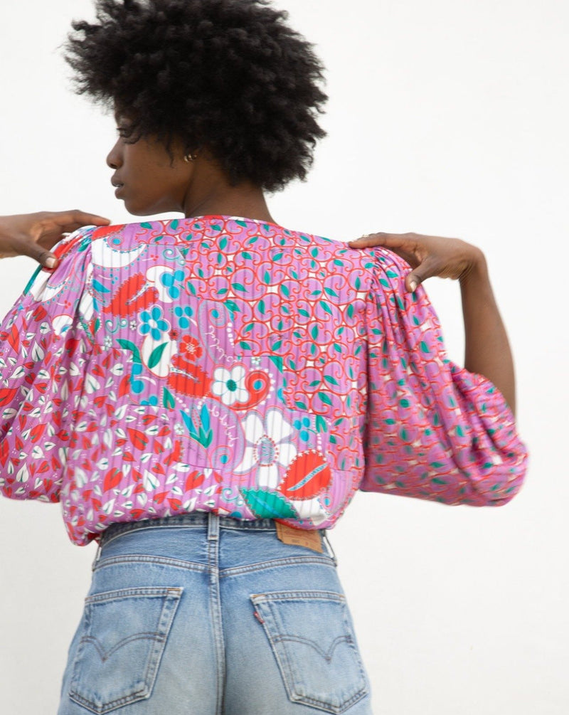 1980s Diane Freis Blouse