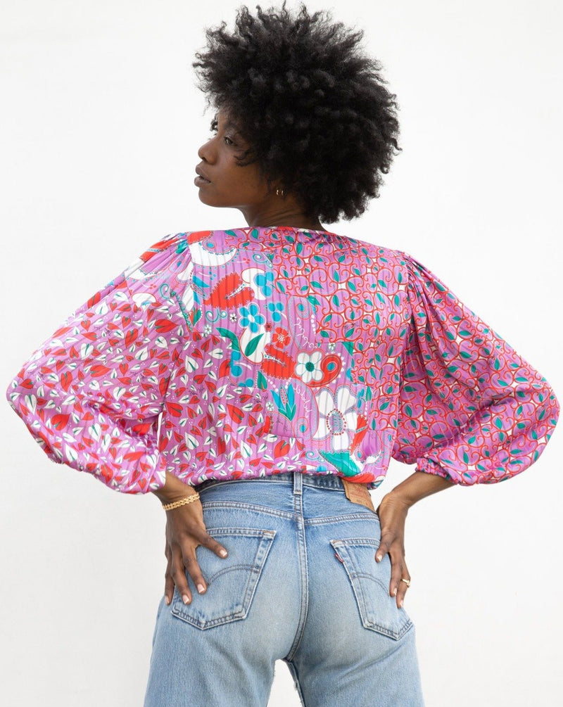 1980s Diane Freis Blouse