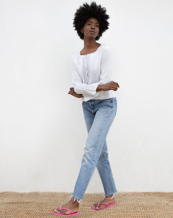 1990s DKNY Cotton Blouse