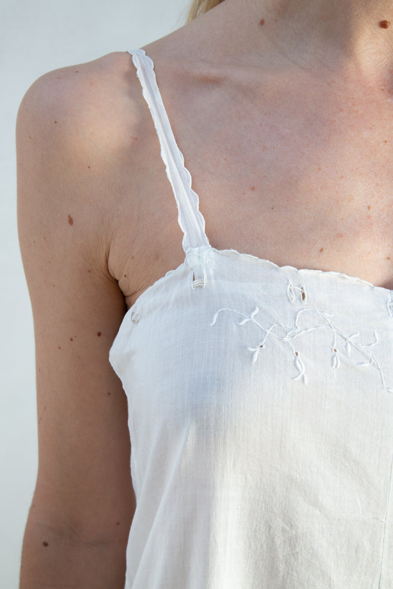 Victorian Cotton Slip Dress