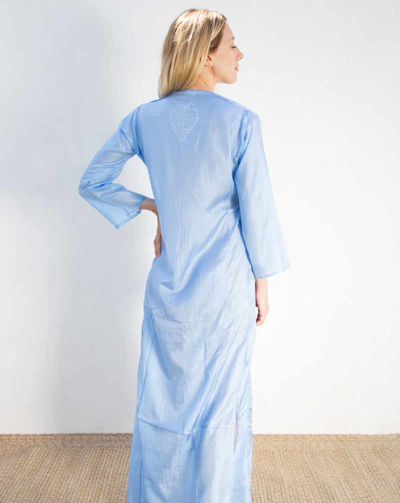 1970s Silk Indian Caftan