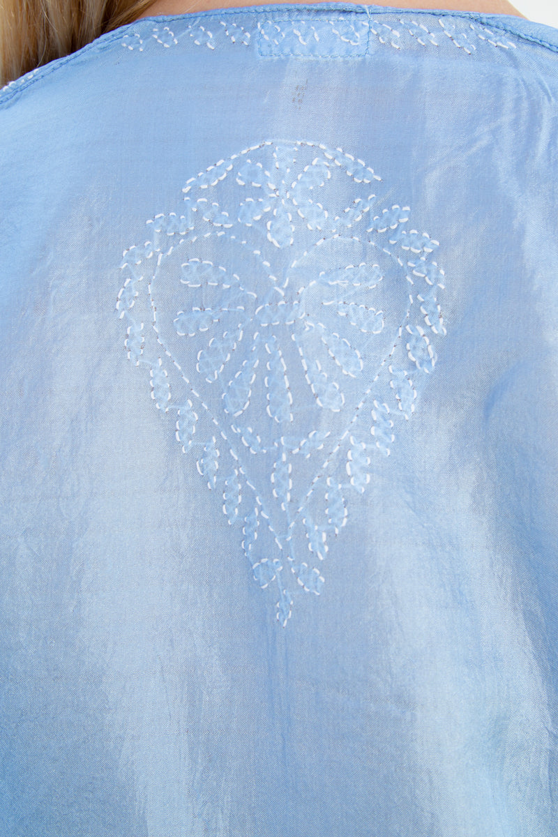 1970s Silk Indian Caftan