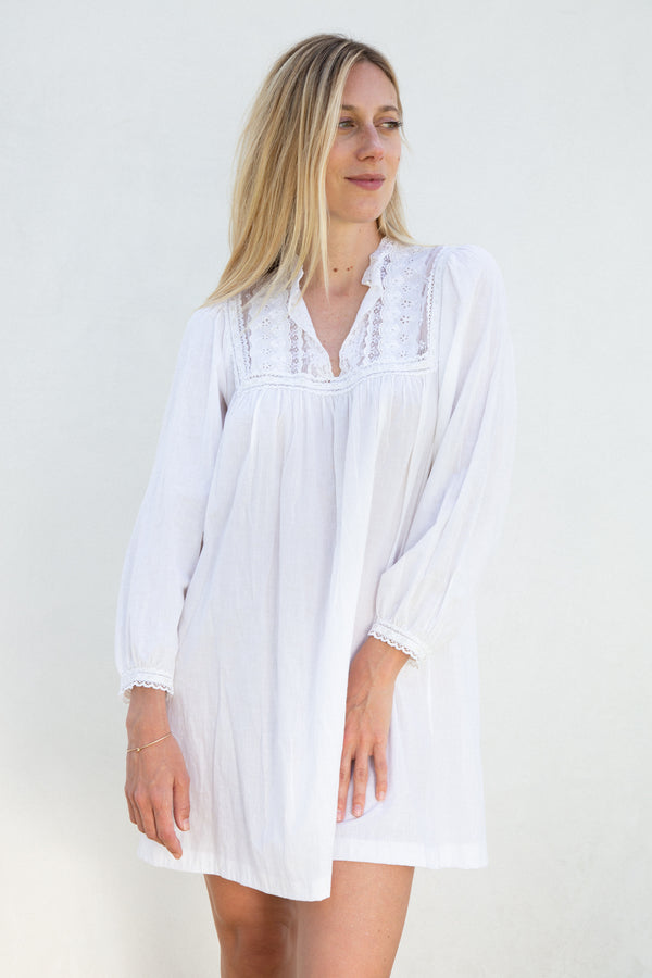 Vintage Dior Cotton Lace Mini