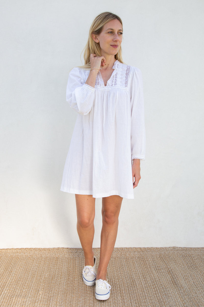 Vintage Dior Cotton Lace Mini