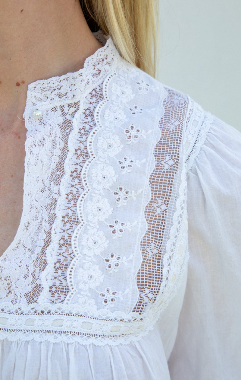 Vintage Dior Cotton Lace Mini