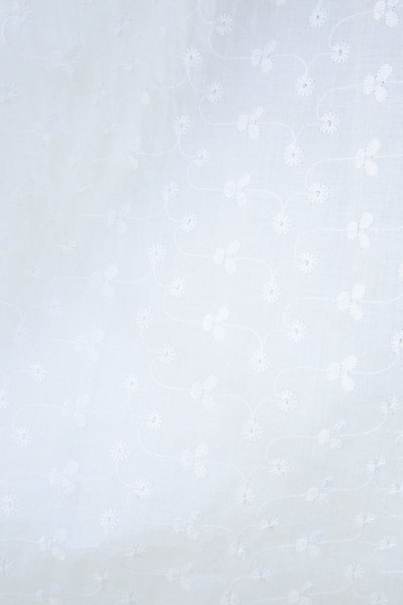 Vintage White Cotton Slip Dress