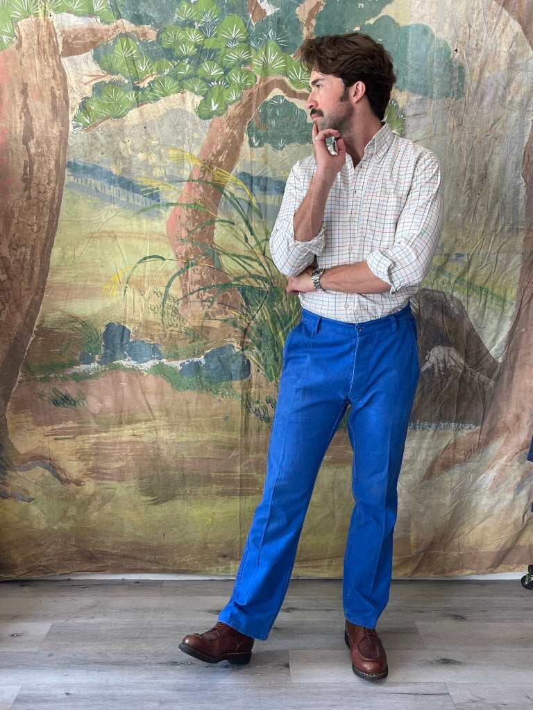 Vintage French Workwear Pants