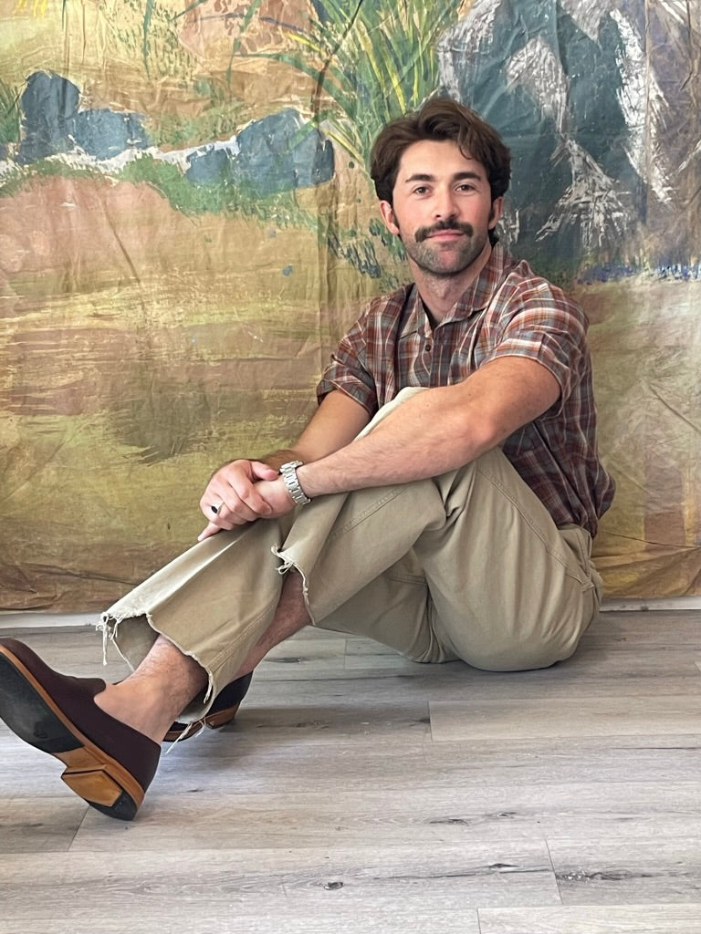 Vintage Dead Stock Cotton Short Sleeve Check Shirt