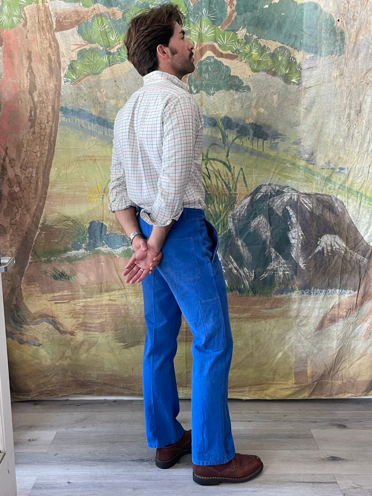 Vintage French Workwear Pants