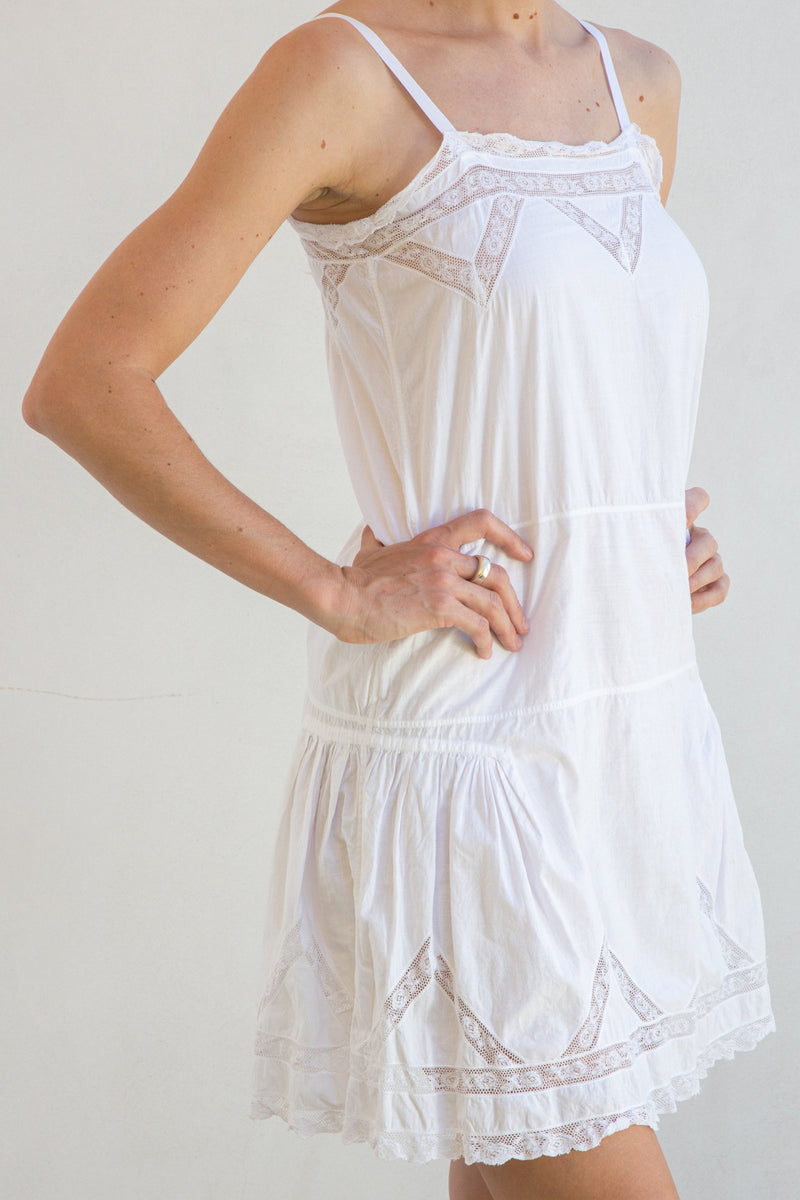 Vintage Cotton Slip Dress
