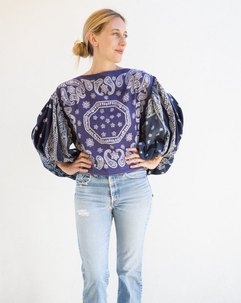 Vintage Bandana Top
