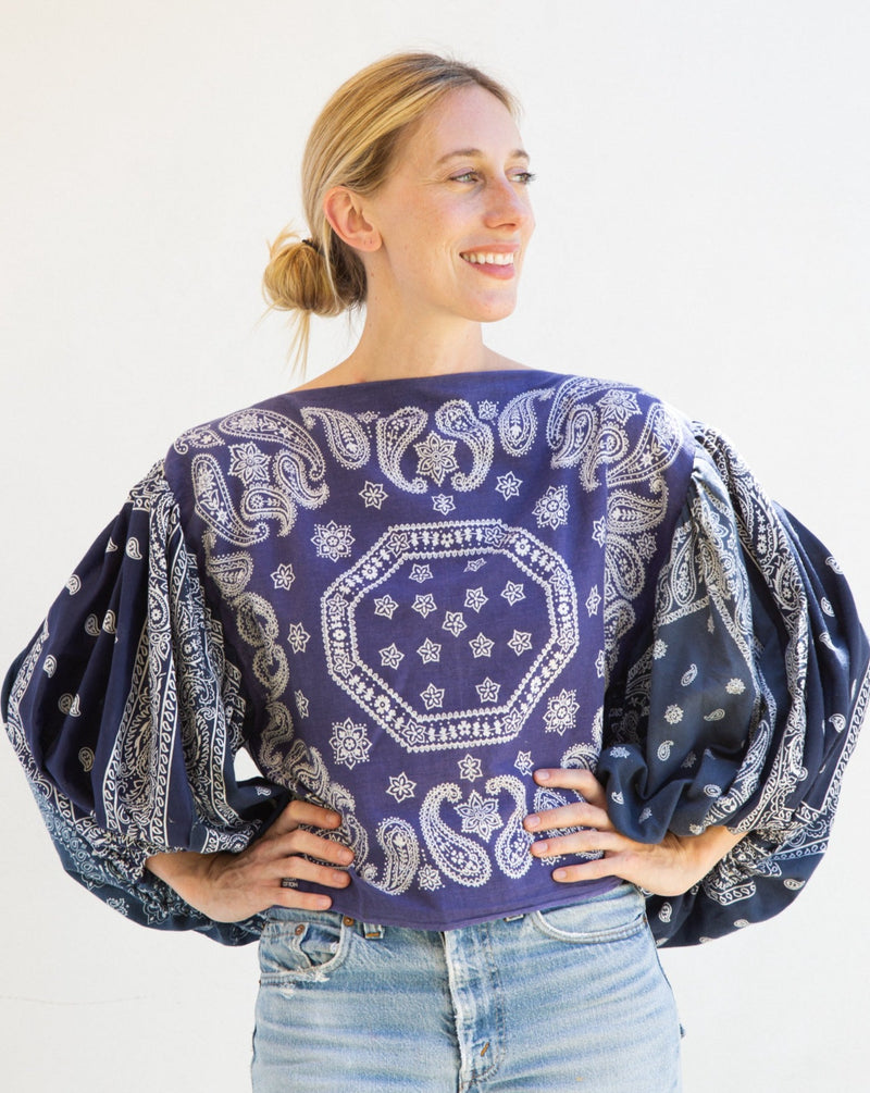 Vintage Bandana Top