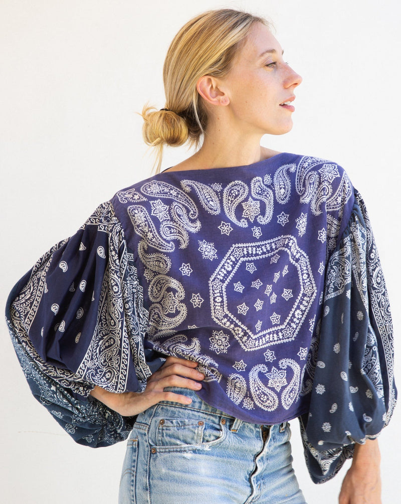 Vintage Bandana Top