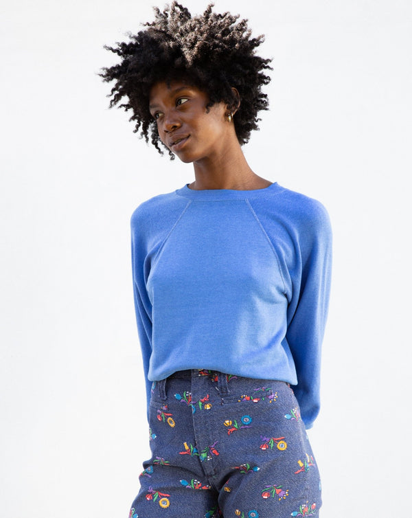 Vintage Blue Raglan