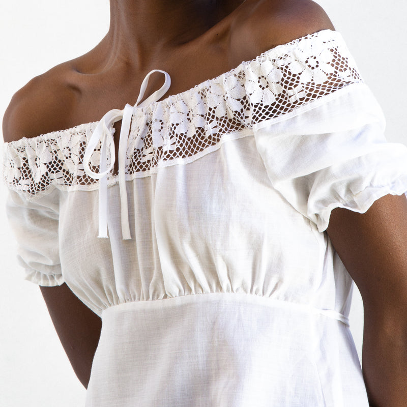 1970s Cotton Dress
