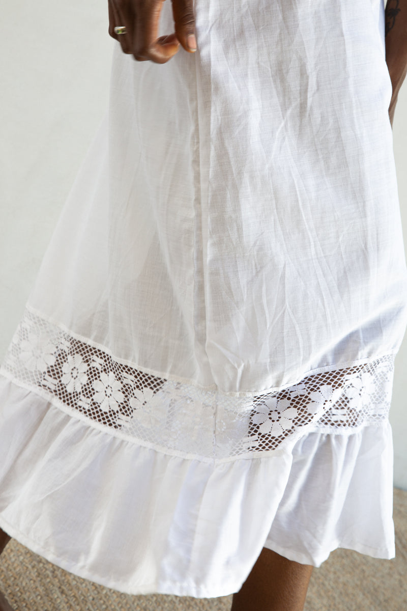 1970s Cotton Dress