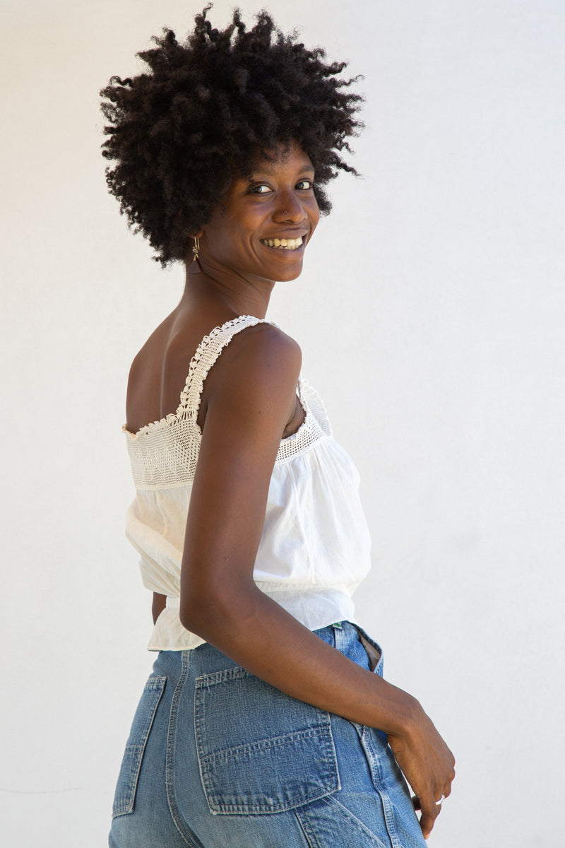 Victorian Crochet Cami