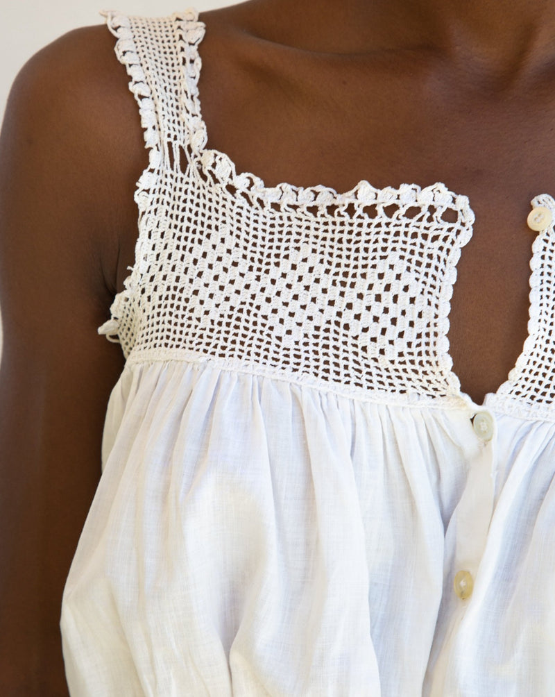 Victorian Crochet Cami