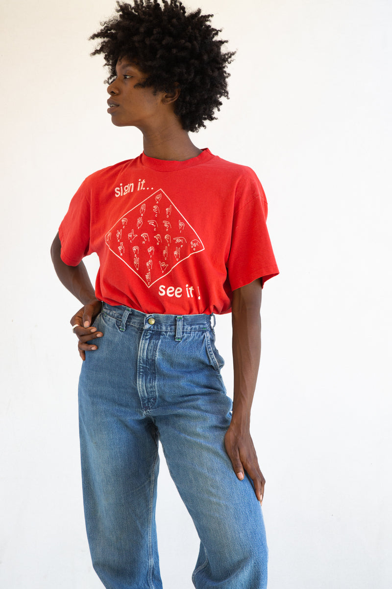 Vintage Sign it See it Tee