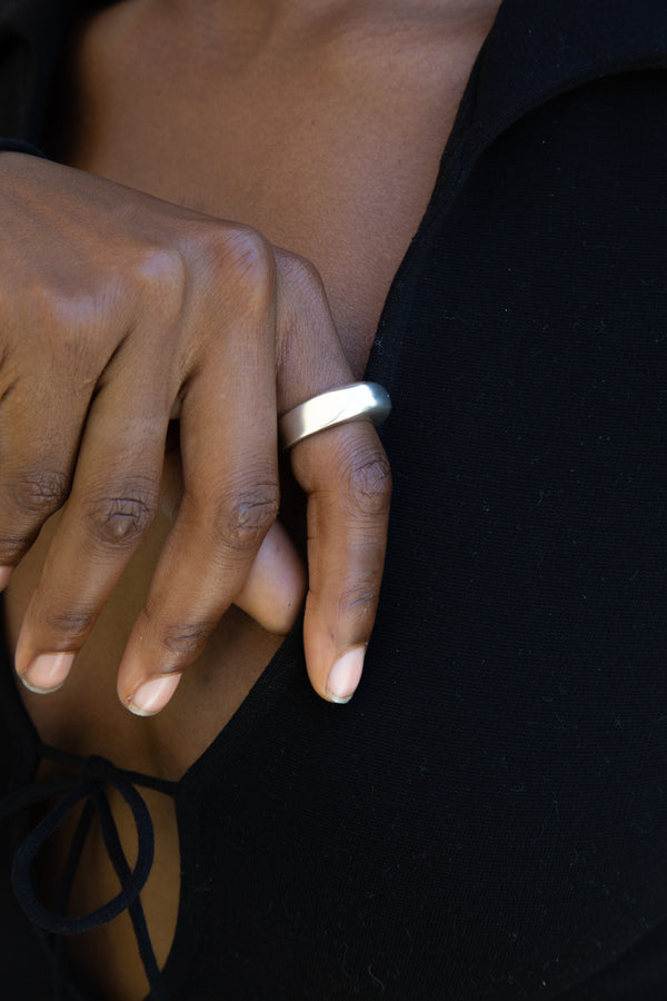 Vintage Chunky Sterling Silver Ring