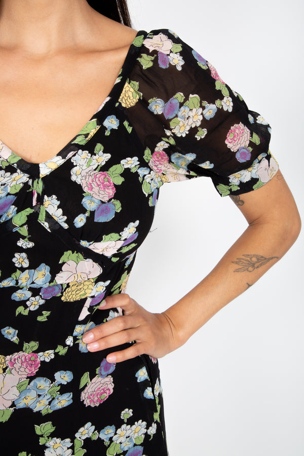 Vintage Moschino Floral Dress